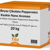 Tito 20 kg Toz Beyaz Çikolata Peppermint Keskin Nane Aroması