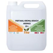 Tito 25 lt Portakal Kremalı Bisküvi Aroması