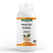 Tito 250 ml Premium Muzlu Süt Aroması
