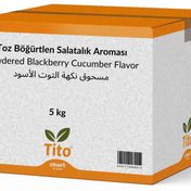 Tito 5 kg Toz Böğürtlen Salatalık Aroması