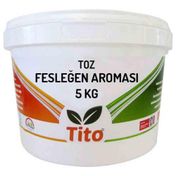Tito 5 kg Toz Fesleğen Aroması