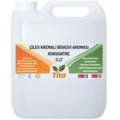 Tito 5 lt Çilek Kremalı Bisküvi Aroması