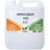 Tito 5 lt Kırmızı Biber Yağı