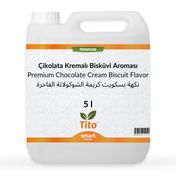 Tito 5 lt Premium Çikolata Kremalı Bisküvi Aroması