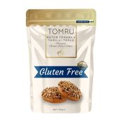 Tomru Foods 90 gr Glutensiz Keten Tohumlu Tahıllı Tuzlu Kurabiye