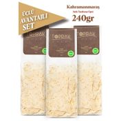 Toprak Doğal 3x80 gr Sade Tarhana Cipsi