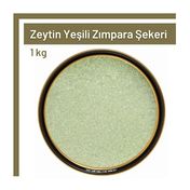 TOS 1 kg Zeytin Yeşili Zımpara Şekeri