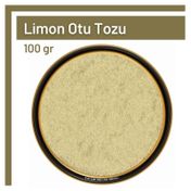 TOS The Organic Spices 100 gr 1. Kalite Limon Otu Tozu