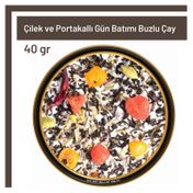 Tos The Organic Spices 40 gr Çilek ve Portakallı Buzlu Çay