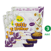 Trend Food 3x50 gr Glutensiz Matcha Tatlı Kraker