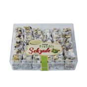 Tuğba Kuruyemiş 200 gr Bol Antep Fıstıklı Çifte Kavrulmuş Şehzade Lokum