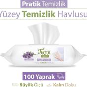Turco 100 Lavanta Doğadan Pratik Yüzey Temizlik Havlusu