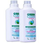 U Green Clean 1 lt Sensitive Kokusuz Çamaşır Deterjanı Çamaşır Yumuşatıcısı