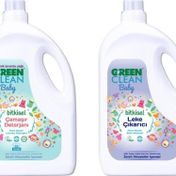 U Green Clean 2,75 lt Bitkisel Baby Çamaşır Deterjanı + 2,75 lt Baby Leke Çıkarıcı