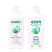 U Green Clean 2x1 lt  Lavanta Yağlı Bitkisel Sıvı Çamaşır Deterjanı