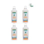 U Green Clean Bitkisel Portakal Yağlı Bulaşık Makinesi Jel Deterjanı 1000 ml. 4'lü Set S90069
