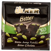 Ülker 65 gr Bitter Fıstıklı Kare Çikolata