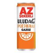 Uludağ 330 ml Az Şekerli Portakal Efsane Gazoz
