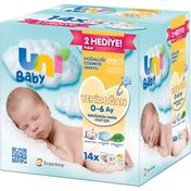 Uni Baby 14x40'lı Yenidoğan Islak Mendil