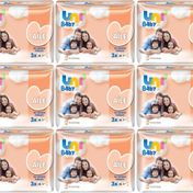 Uni Baby 27x52'li Aile Islak Havlu