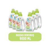 Uni Baby 6x1500 ml Hassas Ciltler Hipoalerjenik Çamaşır Yumuşatıcı