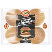 Uno Gurme 4x110 gr Hamburger Ekmeği