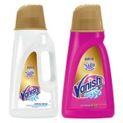Vanish Beyazlar İçin 2x1 lt Kosla Oxi Action Gold Sıvı Çamaşır Leke Çıkarıcı