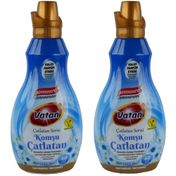 Vatan Komşu Çatlatan Konsantre 2x1440 ml Çamaşır Yumuşatıcı