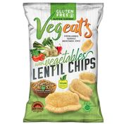 Vegeat's 50 gr Fırınlanmış Sebzeli Mercimek Cipsi