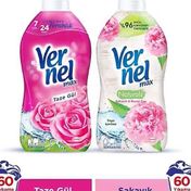Vernel 2x1.14 lt Max Taze Gül Beyazlar ve Renkliler İçin Konsantre Yumuşatıcı
