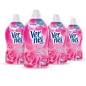 Vernel Max Taze Gül 4 x 1440 ml Konsantre Çamaşır Yumuşatıcısı