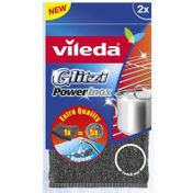 Vileda 2'li Glitzi Power Çelik Tel