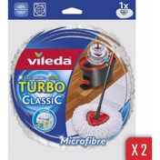 Vileda 2'li Turbo Classic Üçgen Mikrofiber Yedek Paspas