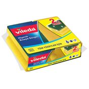 Vileda 2'li Yeşil Klasik Oluklu Sünger