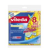 Vileda %30 Mikrofiberli 8'li Temizlik Bezi
