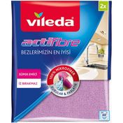 Vileda Actifibre 2'li Mikrofiber Bez Yüzey Temizleyici