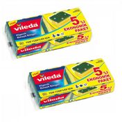 Vileda Klasik 2x5 Adet Yeşil Bulaşık Süngeri