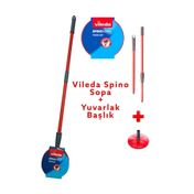 Vileda Spino Ultra Yedek Sopa + Yuvarlak Plastik Başlık