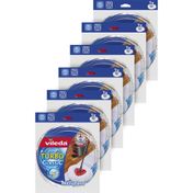 Vileda Turbo Classic Üçgen Mikrofiber 6'lı Paket Yedek Paspas