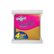 Vindex 4'lü Desenli Temizlik Bezi