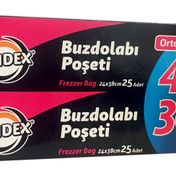 Vindex Buzdolabı Poşeti Orta Boy 20 Adet 4 Al 3 Öde