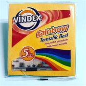 Vindex Rainbow 5'li Temizlik Bezi
