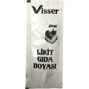 Visser Siyah 12 ml Likit Gıda Boyası