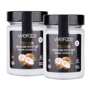 Wefood 2x300 ml Organik Hindistan Cevizi Yağı