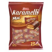 Xroll 250 gr Poşet Karamelli Bar Çikolata
