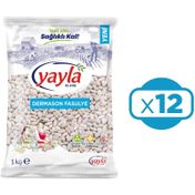 Yayla 12x1 kg Dermason Fasulye