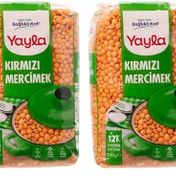 Yayla 2x500 gr Kırmızı Mercimek