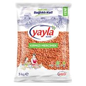 Yayla 5 kg Kırmızı Mercimek