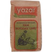Yazar 1 kg Taş Değirmende Öğütülmüş Tam Buğday Unu