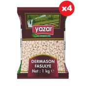Yazar 1 kg x 4 Paket Dermason Fasulye